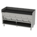 Heidebrenner - Heidebrenner Gas Lavasteingrill "LIPARI" - 650 mm, 46,5 kW, Indoor, Edelstahl V - Rost, Spritzschutz - GastroDeals
