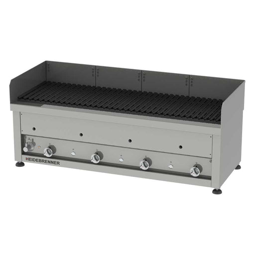 Heidebrenner - Heidebrenner Gas Lavasteingrill PANAREA - 30 kW, 550 mm, Indoor, 4 Zonen - GastroDeals