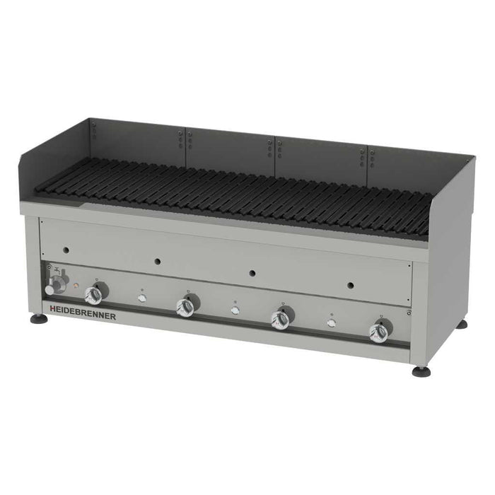 Heidebrenner - Heidebrenner Gas Lavasteingrill PANAREA - 30 kW, 550 mm, Indoor, 4 Zonen - GastroDeals