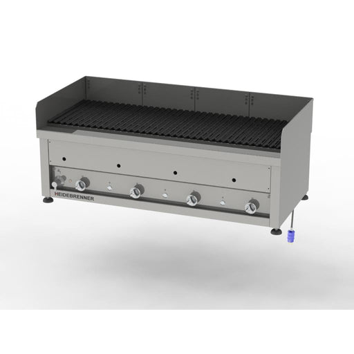 Heidebrenner - Heidebrenner Gas Lavasteingrill PANAREA - 37,2 kW, 650 mm, Indoor, Höhenverstellbare Füße - GastroDeals