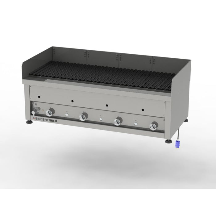 Heidebrenner - Heidebrenner Gas Lavasteingrill PANAREA - 37,2 kW, 650 mm, Indoor, Höhenverstellbare Füße - GastroDeals