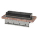 Heidebrenner - Heidebrenner Gas Lavasteingrill PANAREA - 410 mm, 23,2 kW - Indoor, 4 Kochzonen, Edelstahl - Rost - GastroDeals