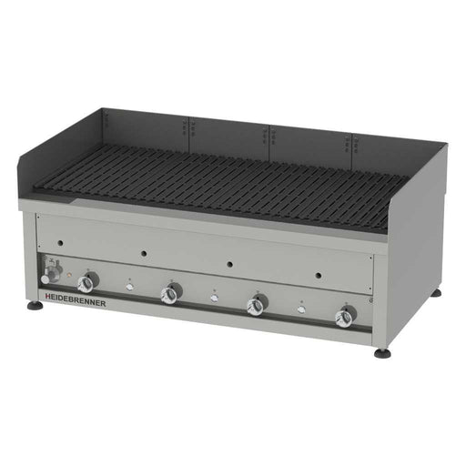 Heidebrenner - Heidebrenner Gas Lavasteingrill PANAREA - 750 mm, 51,2 kW, Indoor, 4 Heizzonen - GastroDeals
