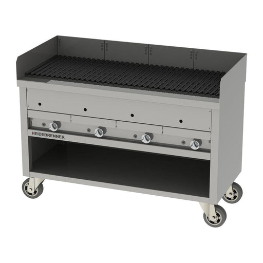 Heidebrenner - Heidebrenner Gas Lavasteingrill "PANAREA" - Outdoor, 37,2 kW, 1400x650x890 mm - GastroDeals