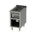 Heidebrenner - Heidebrenner Gas - Range ARIZONA - 11,6 kW, 475x750x850 mm, Edelstahl, 2 Kochzonen - GastroDeals