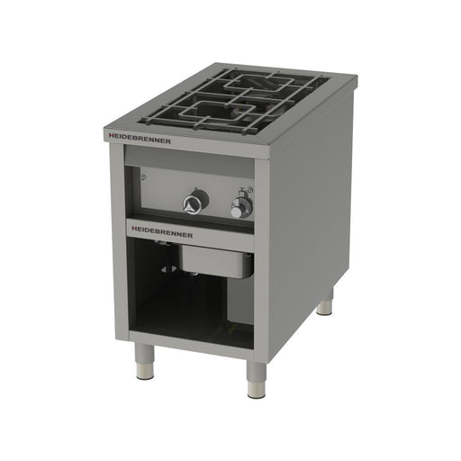 Heidebrenner - Heidebrenner Gas - Range ARIZONA - 11,6 kW, 525x900x850 mm, Zweiseitige Bedienung - GastroDeals