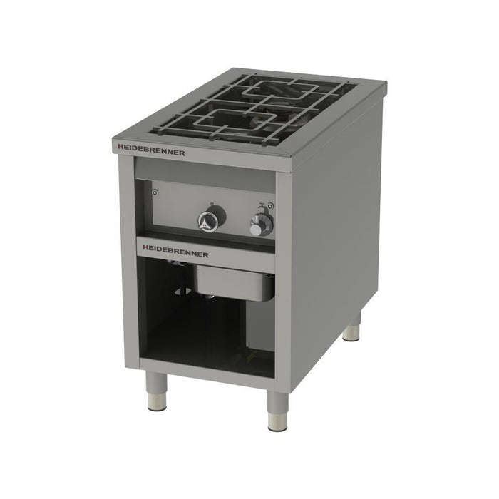 Heidebrenner - Heidebrenner Gas - Range ARIZONA - 11,6 kW, 525x900x850 mm, Zweiseitige Bedienung - GastroDeals
