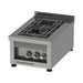 Heidebrenner - Heidebrenner Gas - Range ARIZONA - 750 mm, 11,6 kW - Edelstahl, 2 Kochstellen, Einseitige Bedienung - GastroDeals
