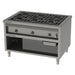 Heidebrenner - Heidebrenner Gas - Range KALIFORNIEN - 900 - 6 - flammig, Zweiseitige Bedienung, 1275x900x850 mm - GastroDeals