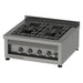 Heidebrenner - Heidebrenner Gas - Range MONTANA - 34,8 kW, 750 mm, 4 Kochzonen, Edelstahl - GastroDeals