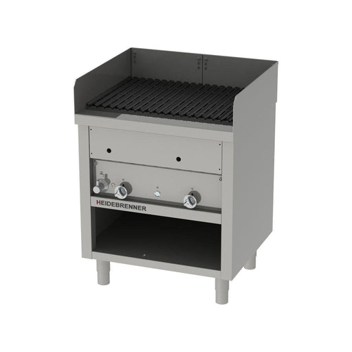 Heidebrenner - Heidebrenner Gas Rostbräter/Wassergrill DENTON - 650 - Indoor, 2 Heizzonen, 14 kW, 736x500 mm - GastroDeals