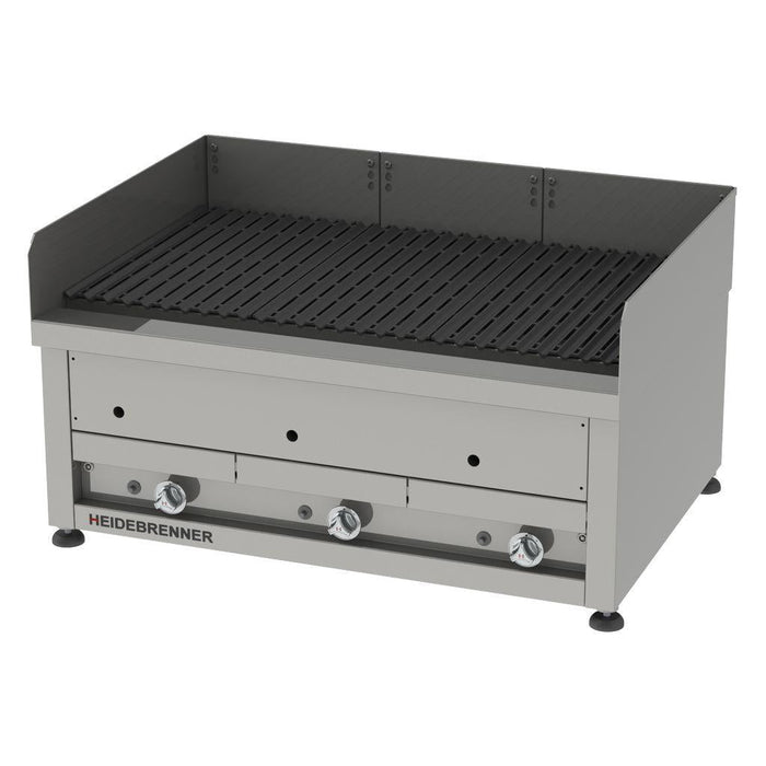 Heidebrenner - Heidebrenner Gas Rostbräter/Wassergrill PLANO - 750 - 27,0 kW, Outdoor, 1070x750x440 mm - GastroDeals