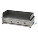Heidebrenner - Heidebrenner Gas Teppanyaki - Bratplatte HOKKAIDO - 650 - Geriffelt, 1430x650x350 mm, 18 kW, Edelstahl - GastroDeals