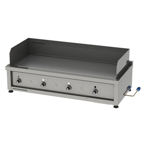 Heidebrenner - Heidebrenner Gas Teppanyaki - Bratplatte HOKKAIDO - 650 - Hartverchromt, 4 Zonen, 1430x650x350 mm - GastroDeals