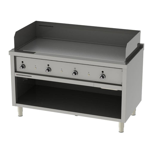 Heidebrenner - Heidebrenner Gas Teppanyaki - Bratplatte HOKKAIDO - Glatte Platte, 1430x750 mm, 4 Zonen, 23,2 kW - GastroDeals