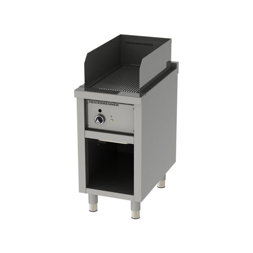 Heidebrenner - Heidebrenner Gas Teppanyaki - Bratplatte IKI - 750 - Hartverchromt, 440x750x850 mm, 5,8 kW - GastroDeals