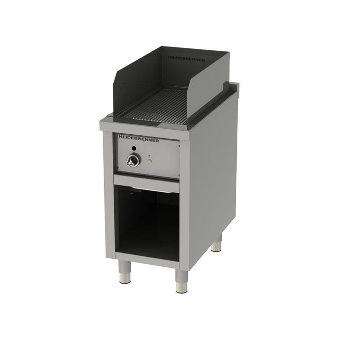 Heidebrenner - Heidebrenner Gas Teppanyaki - Bratplatte IKI - 750 - Hartverchromt, 440x750x850 mm, 5,8 kW - GastroDeals