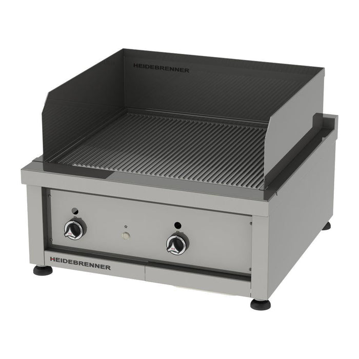 Heidebrenner - Heidebrenner Gas Teppanyaki - Bratplatte OKINAVA - 750 - Geriffelte Platte, 770x750 mm, 11,6 kW - GastroDeals