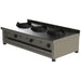 Heidebrenner - Heidebrenner Gas Wok - Herd SAN - 650 - 3 Kochzonen, 24 kW, 1300x650x350 mm, Edelstahl - GastroDeals