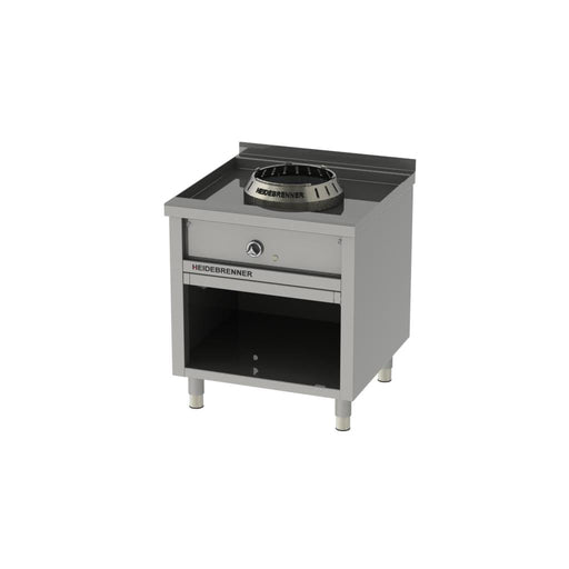 Heidebrenner - Heidebrenner Gas - Wok - Range ANHUI - 750 - 18 kW, Standgerät, Edelstahl - Wokring, Wasserkühlung - GastroDeals