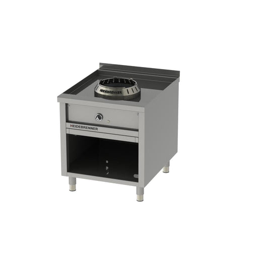 Heidebrenner - Heidebrenner Gas - Wok - Range ANHUI - 900 - 12 kW, Standgerät, Edelstahl - Wokring, Wasserkühlung - GastroDeals