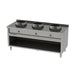 Heidebrenner - Heidebrenner Gas Wok - Range HEBEI - 750 - 24 kW, Standgerät, 3 Kochzonen, 1900x750x850 mm - GastroDeals