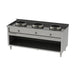 Heidebrenner - Heidebrenner Gas - Wok - Range HEBEI - 750 - 3 Kochzonen, 1900x750x850 mm, 54 kW, Edelstahl - Wokring - GastroDeals