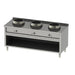 Heidebrenner - Heidebrenner Gas Wok - Range HEBEI - 750 - Standgerät, 36 kW, 3 Kochstellen, Edelstahl - Wokring - GastroDeals