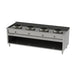 Heidebrenner - Heidebrenner Gas - Wok - Range JIANGSU - 900 - 72 kW, 4 Kochzonen, Edelstahl, Wasserkühlung - GastroDeals