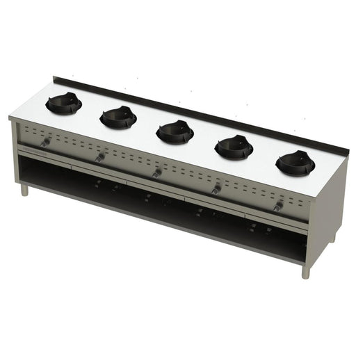 Heidebrenner - Heidebrenner Gas - Wok - Range "SICHUAN - 750" Standgerät - 60 kW - GastroDeals
