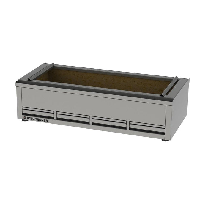 Heidebrenner - Heidebrenner Holzkohlegrill BUCH - 650 mm - 4 Heiz - Segmente, Luftzufuhr - Regulierung, Ascheschubladen - GastroDeals