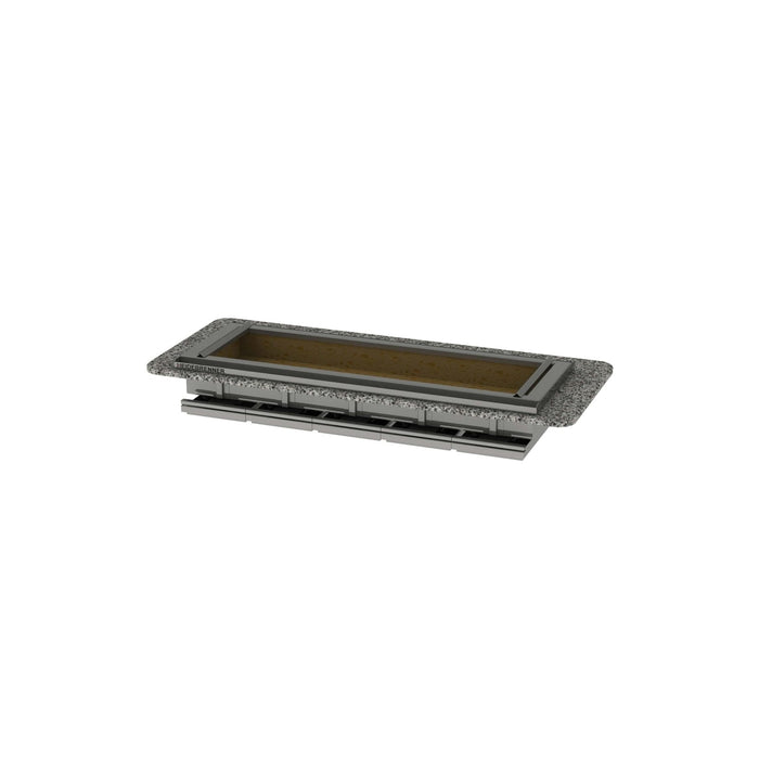 Heidebrenner - Heidebrenner Holzkohlegrill EICHE - Einbaugerät, 650 mm, 5 Heiz - Segmente, Ascheschubladen - GastroDeals