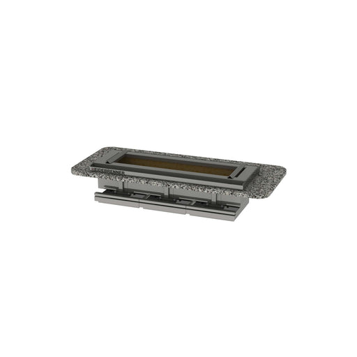 Heidebrenner - Heidebrenner Holzkohlegrill Esche - Einbau, 410 mm, 3 Heiz - Segmente, Ascheschubladen - GastroDeals