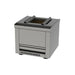 Heidebrenner - Heidebrenner Holzkohlegrill PAPPEL - 410 mm - Luftzufuhr - Regulierung, Ascheschubladen, Feuerfeste Brennkammer - GastroDeals