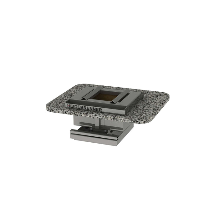 Heidebrenner - Heidebrenner Holzkohlegrill PAPPEL - Einbaugerät, 410x410x355 mm, Luftzufuhr, Ascheschublade - GastroDeals
