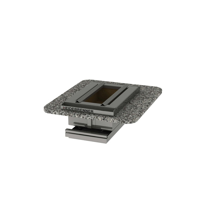 Heidebrenner - Heidebrenner Holzkohlegrill PAPPEL - Einbaugerät, 650 mm, 1 Heizsegment, Luftzufuhr - Regulierung - GastroDeals