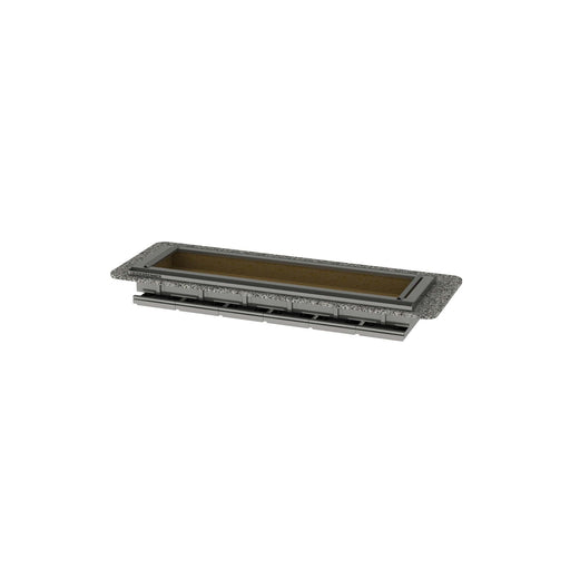 Heidebrenner - Heidebrenner Holzkohlegrill TEAK - Einbau, 650 mm, 6 Heiz - Segmente, Luftzufuhr, Ascheschubladen - GastroDeals