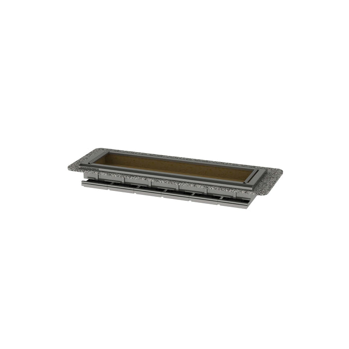 Heidebrenner - Heidebrenner Holzkohlegrill TEAK - Einbau, 650 mm, 6 Heiz - Segmente, Luftzufuhr, Ascheschubladen - GastroDeals