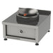Heidebrenner - Heidebrenner Induktion Wok - Range - 8 kW, 1 Wok - Kochstelle, 650x750x350 mm, Edelstahl, Höhenverstellbare Füße - GastroDeals
