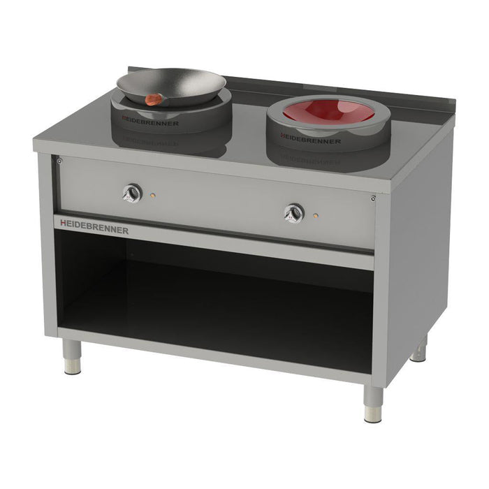 Heidebrenner - Heidebrenner Induktion Wok - Range "HUNAN - 750 mm, 16 kW" - GastroDeals