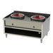 Heidebrenner - Heidebrenner Induktion Wok - Station 2x400 - CERAN® Wok - Cuvette, 16 kW, Wasserbad, Edelstahl - GastroDeals