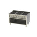Heidebrenner - Heidebrenner Induktions Range "KALIFORNIEN - 750" - 30 kW, 3 Ceranflächen, 1300x750x850 mm - GastroDeals