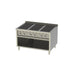 Heidebrenner - Heidebrenner Induktions Range "KALIFORNIEN - 900" - 48 kW, 3 Ceranflächen, 1300x900x850 mm - GastroDeals