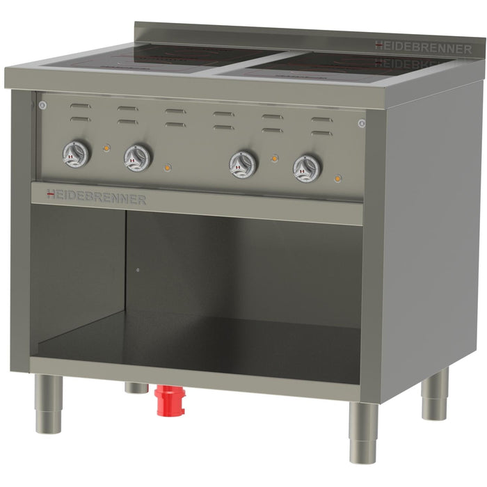 Heidebrenner - Heidebrenner Induktions - Range MONTANA - 750 - 20 kW, 4 Kochzonen, 900x750x850 mm - GastroDeals