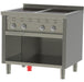 Heidebrenner - Heidebrenner Induktions Range "MONTANA - 750" - 32 kW, 4 Kochzonen, 900x750x850 mm, Aufkantung - GastroDeals