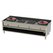 Heidebrenner - Heidebrenner Induktions Wok - Station - 2x400 mm Wok, 2x Ceranfläche, 16 kW, 2400x900x700 mm - GastroDeals