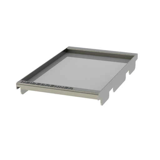 Heidebrenner - Heidebrenner Multibräter - Aufsatz - Glatt, Chrom, 310x510x20 mm, für Lavagrill 650 mm - GastroDeals