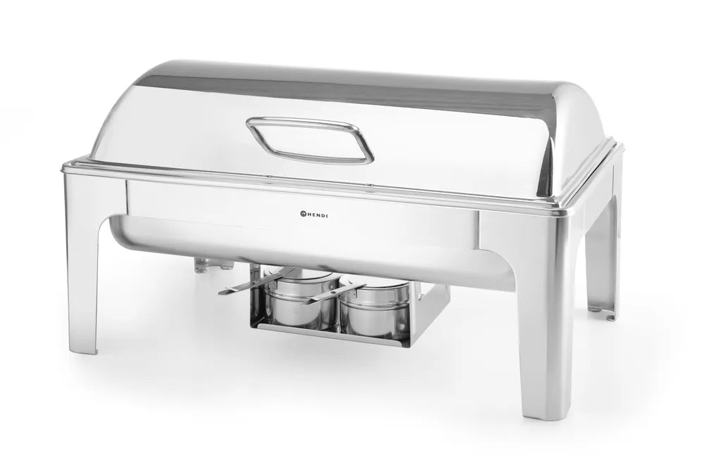 HENDI - Chafing Dish GN 1/1 - Spiegelglanz, Profi Line, 9L, 570x405x320 mm - HENDI - GastroDeals