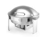 HENDI - Chafing Dish rund - satiniert, Profi Line, 6L, 465x420x320 mm - HENDI - GastroDeals