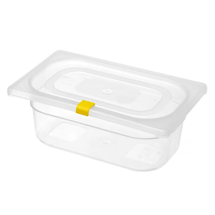 HENDI - Farbcodierungsclips für HACCP - Aufbewahrungsbehälter - Gelb, 12 Stk, Polypropylen - HENDI - GastroDeals